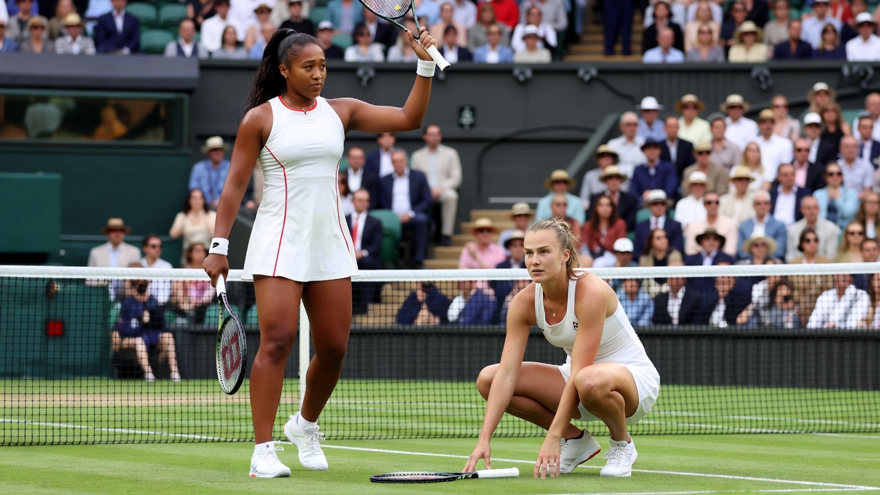 Osaka elimina Sabalenka em Wimbledon e aprofunda crise da número um do mundo
