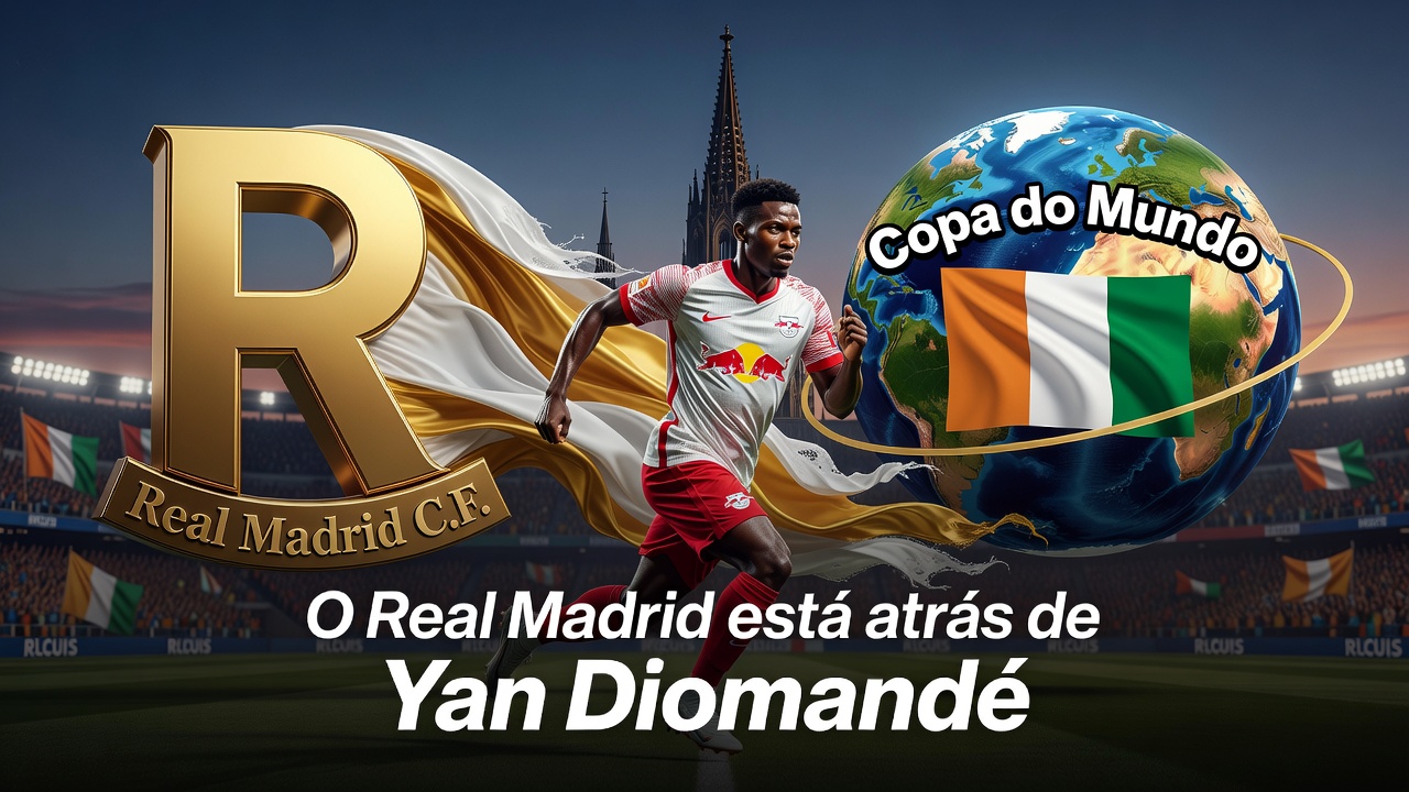 Real Madrid Esbarra em Recusa do Leipzig por Yan Diomandé