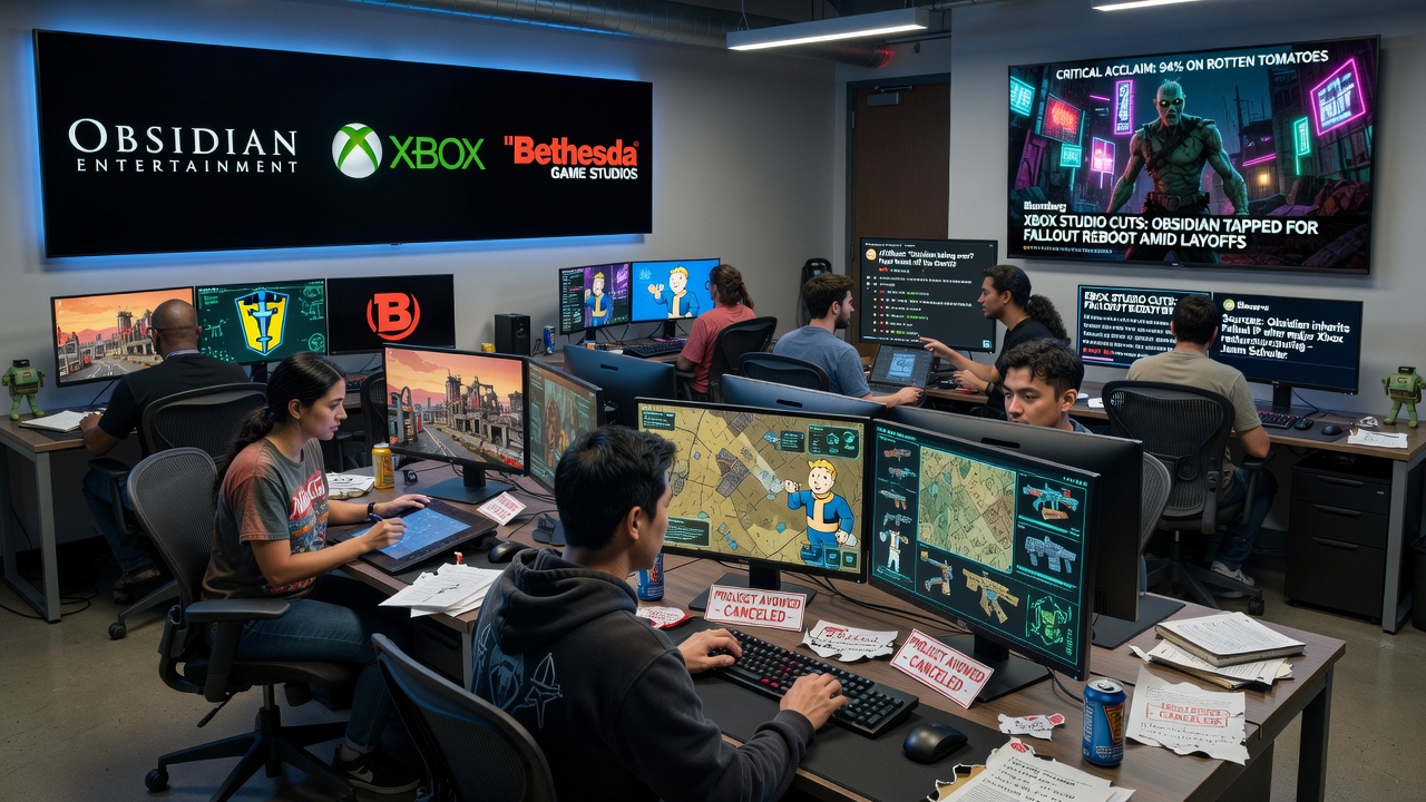 Obsidian Pode Assumir Novo Fallout Após Corte de Estúdios da Xbox