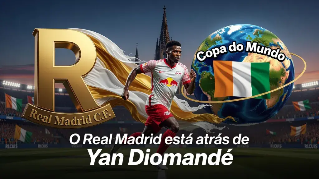 O **Real Madrid** está atrás de Yan Diomandé, atleta que joga pelo **Red Bull Leipezig**, da Alemanha e que disputou a **Copa do Mundo** com a seleção de Costa do Marfim.