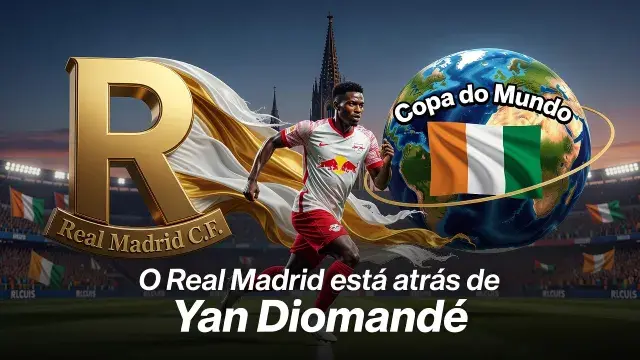 O **Real Madrid** está atrás de Yan Diomandé, atleta que joga pelo **Red Bull Leipezig**, da Alemanha e que disputou a **Copa do Mundo** com a seleção de Costa do Marfim.